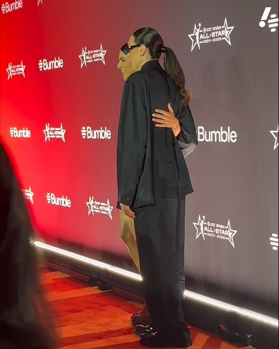 Stewie ready for the cameras 📸 Seven-time WNBA All-Star Breanna Stewart in all-black on the Orange Carpet 😎