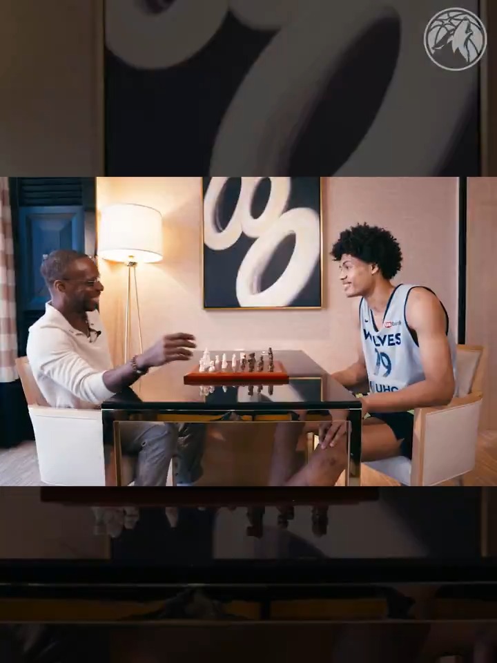 Joan vs. Michael Grady in a game of chess. ♟️ live now on Wolves YouTube »
