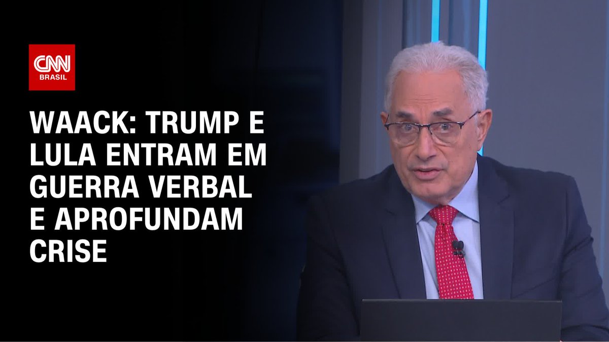 Waack: Trump e Lula entram em guerra verbal a aprofundam crise; assista #WW