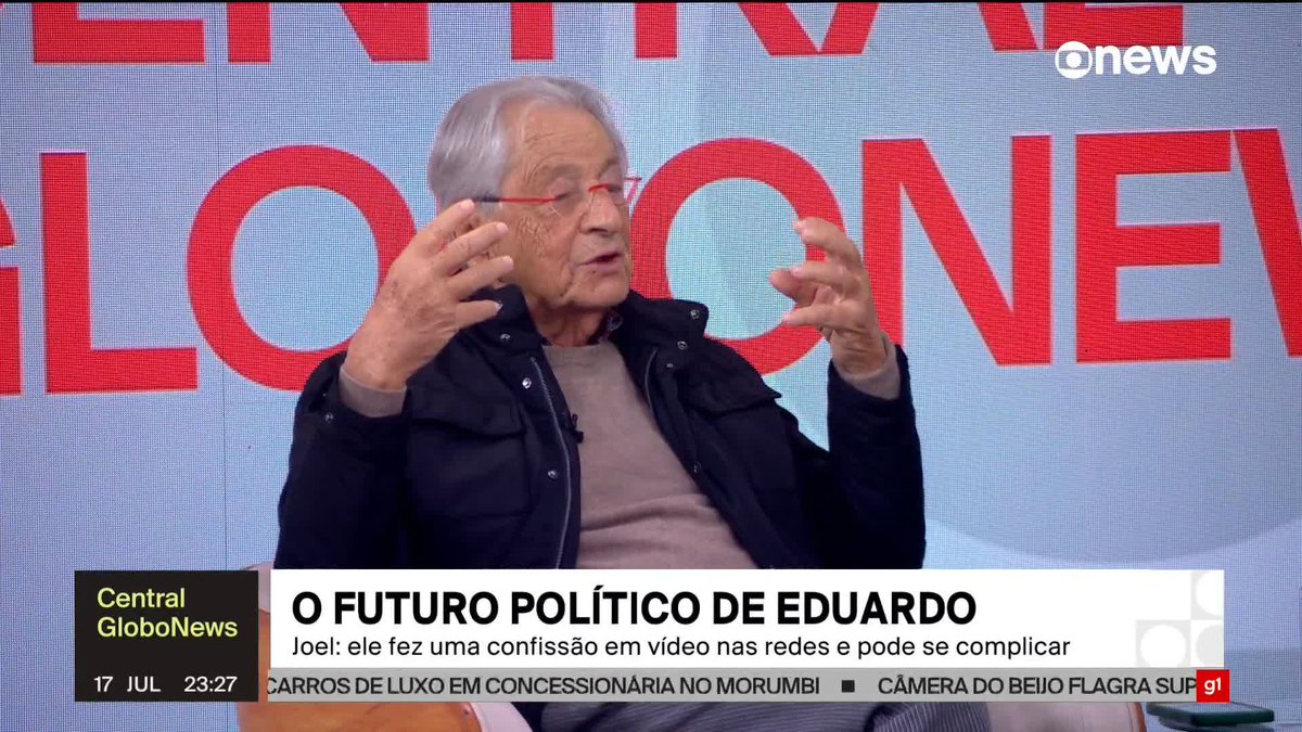 “Quando o Lula for dar uma entrevista, que ele se dirija ao povo americano, e não que falasse mal do (Donald) Trump. Que ele tentasse mostrar que todos nós estamos perdendo com isso. As 6,5 mil empresas americanas vão ter dificuldades, o americano médio vai ter o café possivelmente com o preço mais elevado. O suco de laranja, que é tão comum na mesa do americano, também vai ficar mais caro. Ou seja, tentar mostrar que a decisão do Trump é uma aberração no sentido de que ela não expressa o interesse do país, e sim expressa o interesse do Trump, a vontade dele de ser poderoso”, diz Fernando Gabeira. ➡ Assista à #CentralGloboNews: #GloboNews