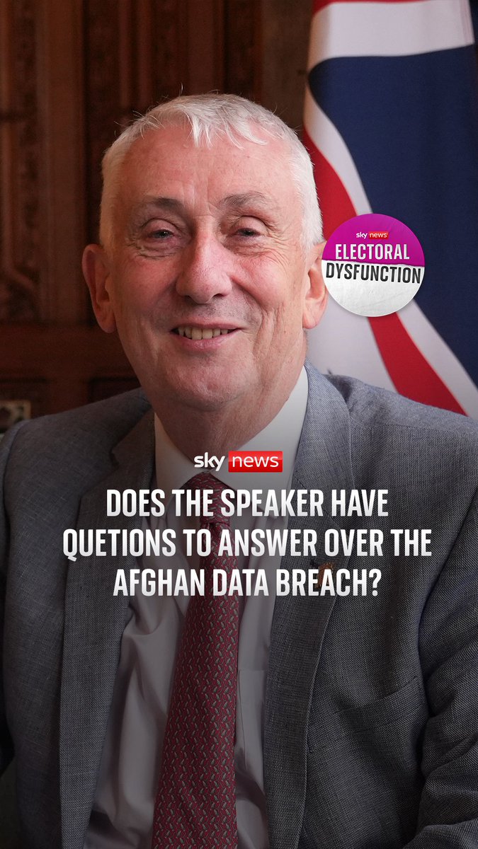 Does the Speaker Lindsay Hoyle need to answer questions over the Afghanistan data breach? Beth Rigby Harriet Harman and Ruth Davidson discuss the major leak. #ElectoralDysfunction 🎧: