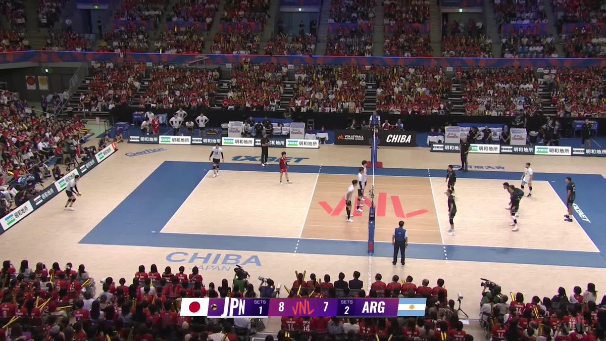 #VNL2025: JAPAN 🇯🇵 GAME CHANGERS 🔥 Japan 🇯🇵 forced a five-setter against Argentina 🇦🇷 with the impact of Libero Ogawa, serve specialist Kai, and Tomita bringing the energy to spark the comeback 🤩. 📺 Watch #VNL on VBTV: 🏐 #BePartOfTheGame #volleyball