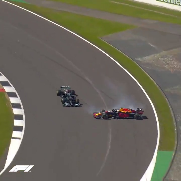 Exactly 4 years ago Hamilton and Verstappen made contact at Copse, with Verstappen hitting the barriers in a 51g crash
