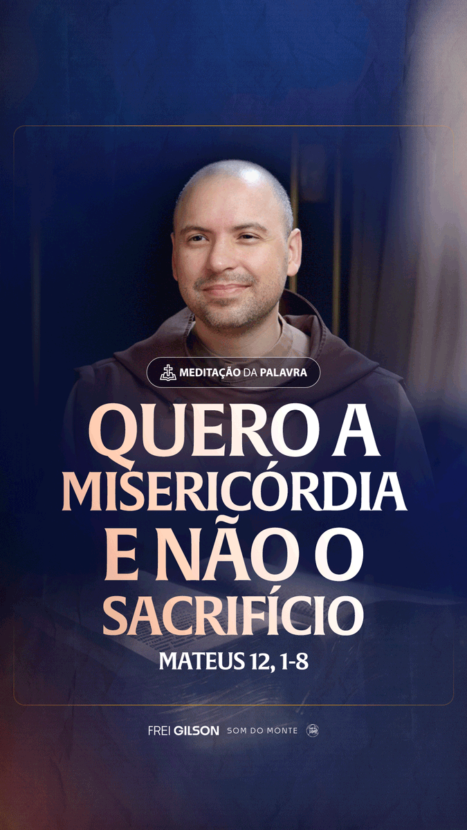 Quero a misericórdia e não o sacrifício | (Mateus 12, 1-8) #2410 Passagens Complementares: Oséias 6,6 Miquéias 6, 6-8 Mateus 23,23 Marcos 12,33