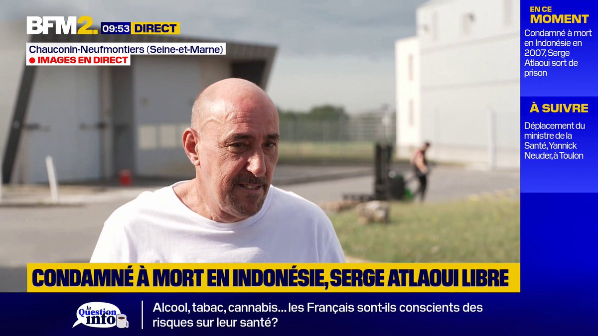 Serge Atlaoui : le Français Serge Atlaoui, ex-condamné à mort en Indonésie pour trafic de drogue et transféré en février dans la prison de Meaux-Chauconin, vient de sortir de prison après 18 ans derrière les barreaux.