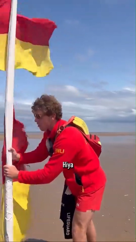 Have you ever wondered what the red and yellow flags mean? 🏖️ RNLI lifeguard Ben is reminding you that it's the safest area to swim and will always be monitored by our wonderful lifeguards. Stay safe this #Summer. Find your nearest lifeguarded beach 👉