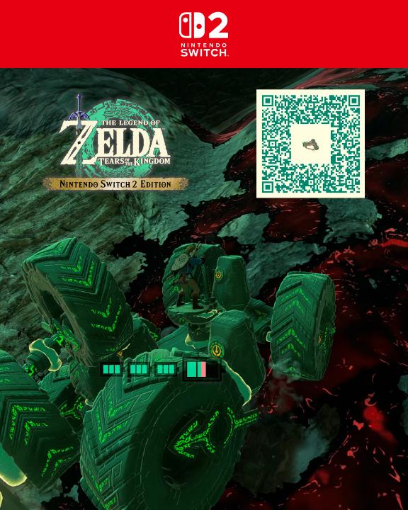Where we’re going, we don’t need roads. Scan the QR Code using ZELDA NOTES to use this blueprint in The Legend of #Zelda: #TearsOfTheKingdom – #NintendoSwitch2 Edition.