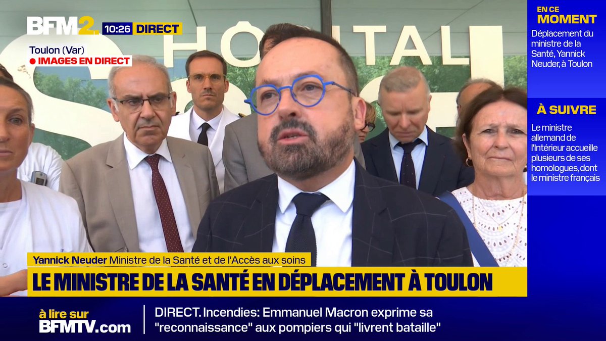 🔴🇫🇷ALERTE INFO | Le ministre de la santé appelle "à la responsabilité de chacun" en parlant des malades. "On ne choisit pas d'être malade , mais on peut faire en sorte d'être le plus efficace"