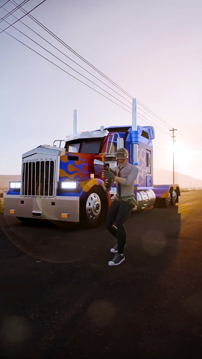 Autobots, roll out 🔥 It's Prime time to go full Cybertron in @pubgmobile x TRANSFORMERS! Rule the battlefield now 👉🏻 Video by chalkleyvisuals