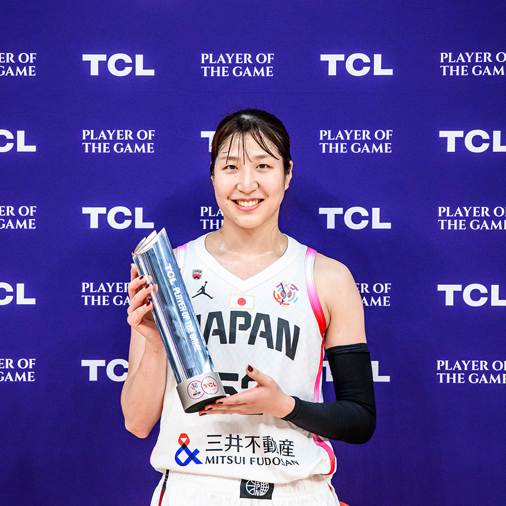 Yuki Miyazawa delivered 🚚 A well-deserved TCL Player of the Game honor for Japan’s standout star 💫 #AsiaCupWomen