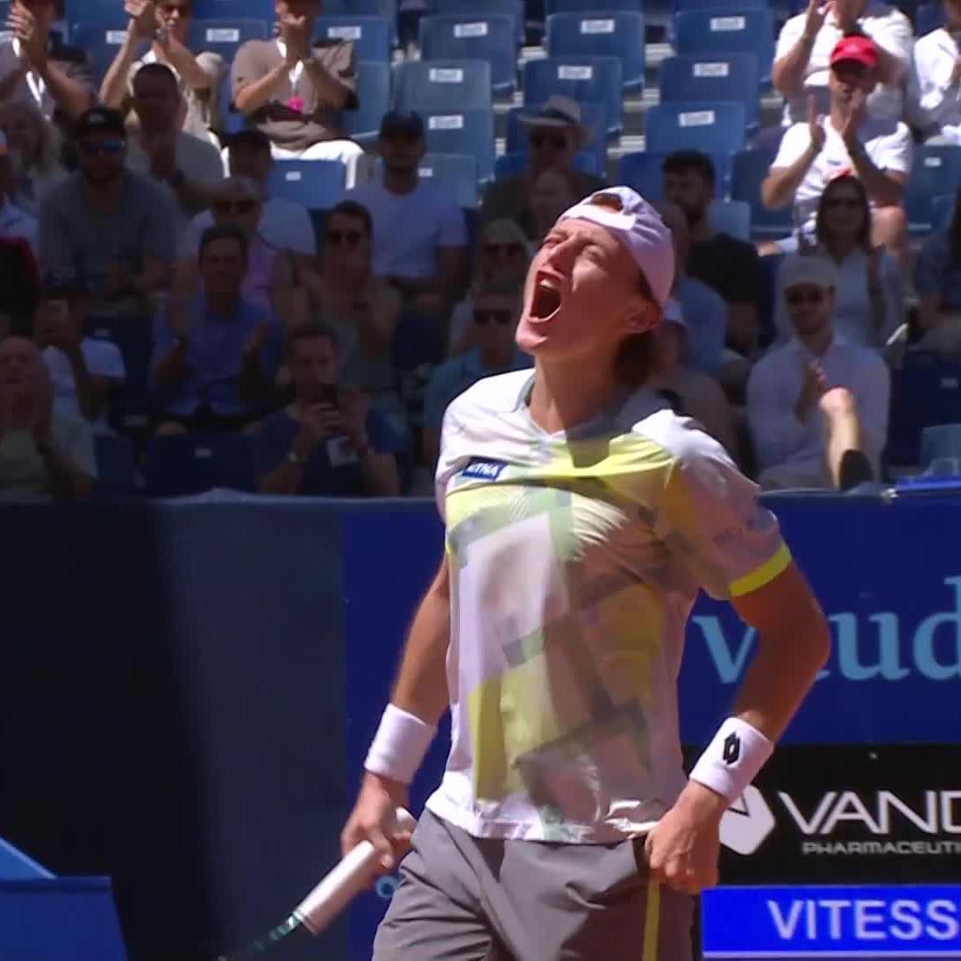 Another Milestone 🙌 Ignacio Buse defeats Burruchaga 6-3 3-6 6-1 to advance to his first ATP Tour semi-final! EFG Swiss Open Gstaad
