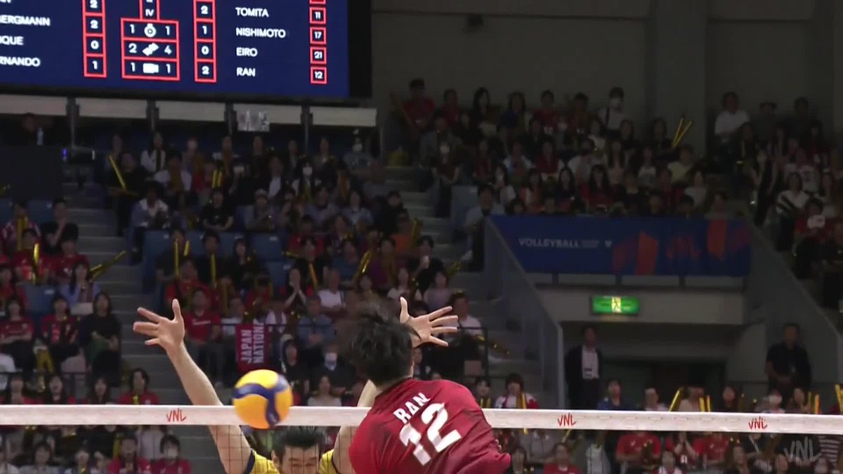 #VNL2025: FLAVIO’S 🇧🇷 SEEN THAT BEFORE 👀🚫 📺 Watch LIVE on VBTV: 🏐 #BePartOfTheGame #volleyball