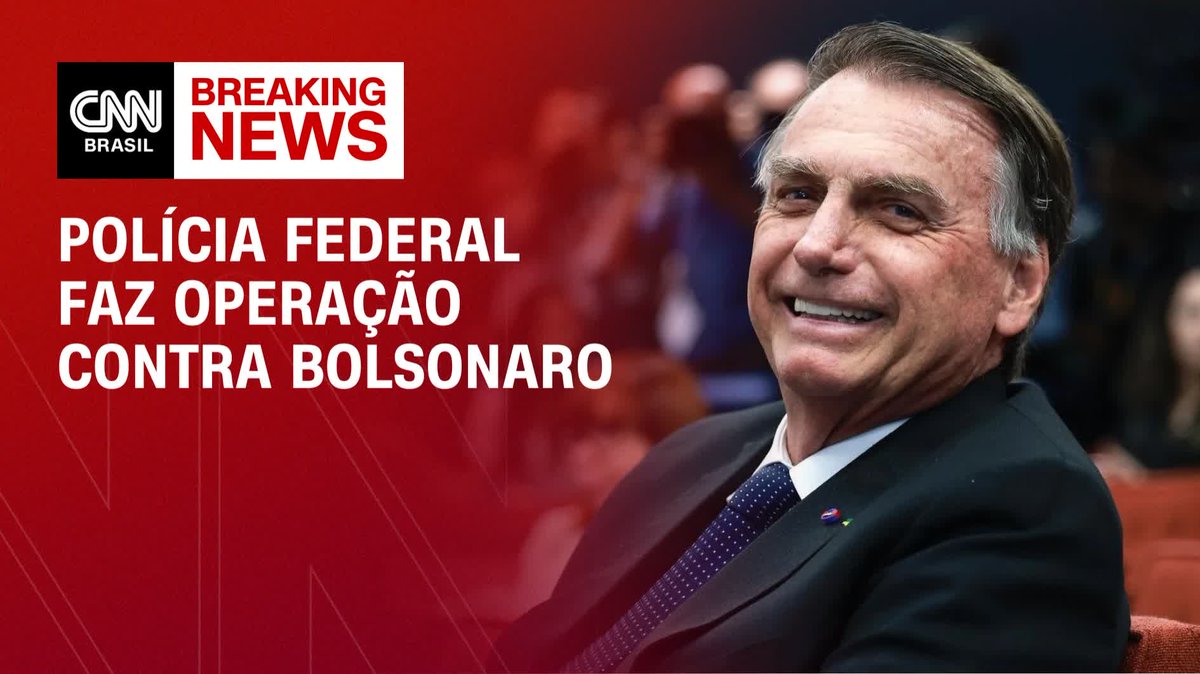 Polícia Federal faz operação contra Bolsonaro; assista #CNNNovoDia
