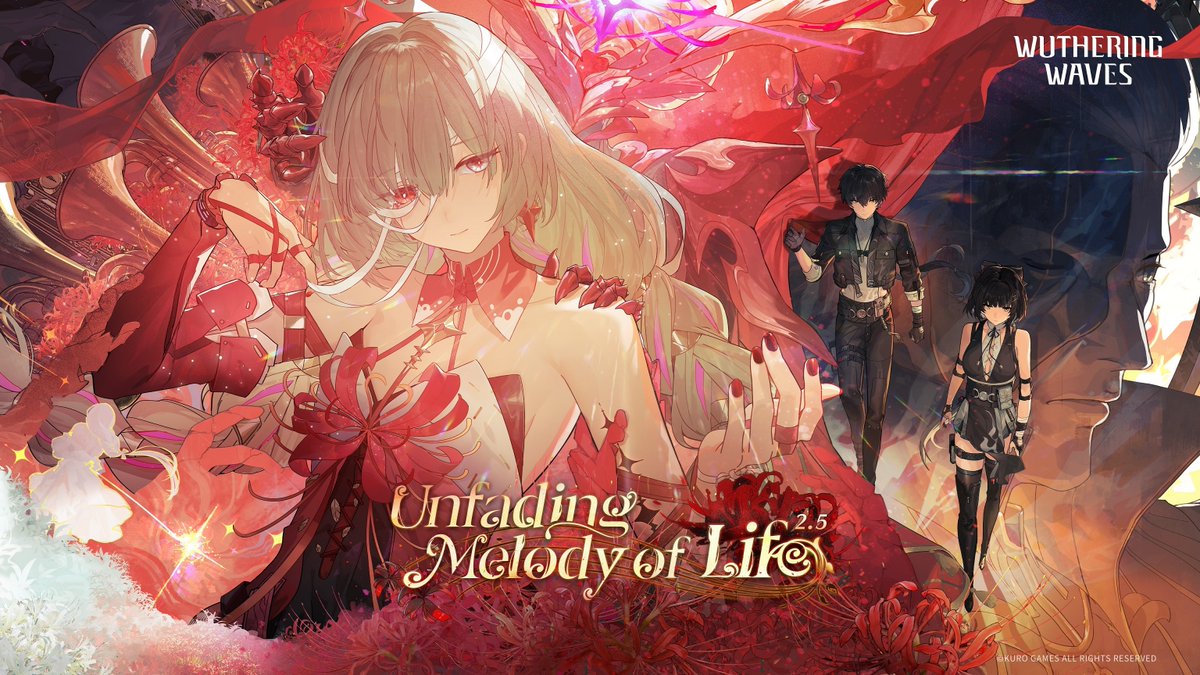 Wuthering Waves Version 2.5 Official Trailer | Unfading Melody of Life Here, we shall witness the advent of the Lost Beyond. Wuthering Waves Version 2.5 "Unfading Melody of Life" is set to launch on July 24 (UTC+8)! #WutheringWaves