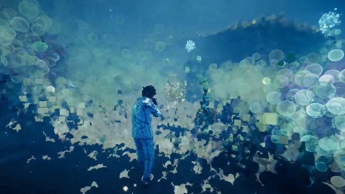 From the makers of the PixelJunk series, Dreams of Another is a reverse shooter where you blast the world into existence. Coming to PS5 and #PSVR2 on October 10.