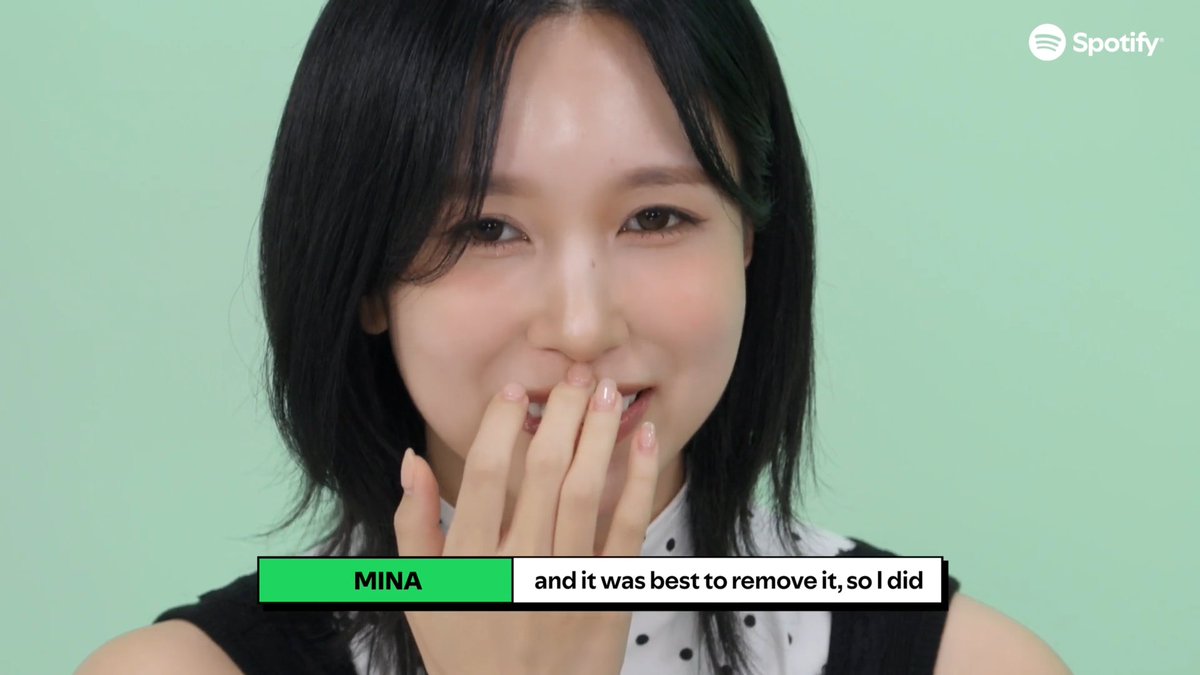 MINA REMOVED A MOLE??