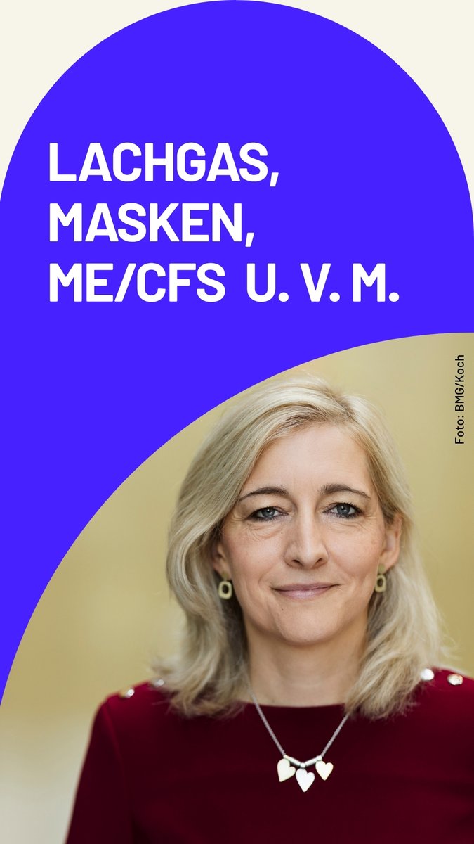 Lachgas, Masken, ME/CFS und mehr: Sie fragen, Gesundheitsministerin Nina Warken antwortet!