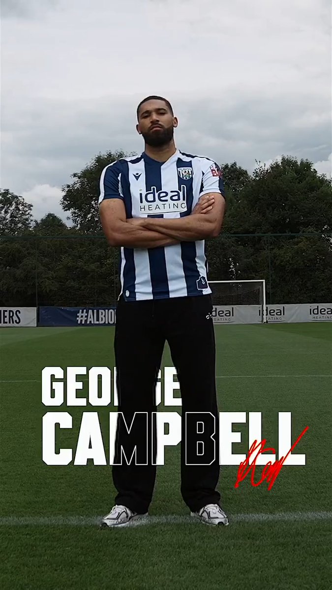 USA ➡️ WBA. 🇺🇸 George Campbell is a Baggie! ✍️