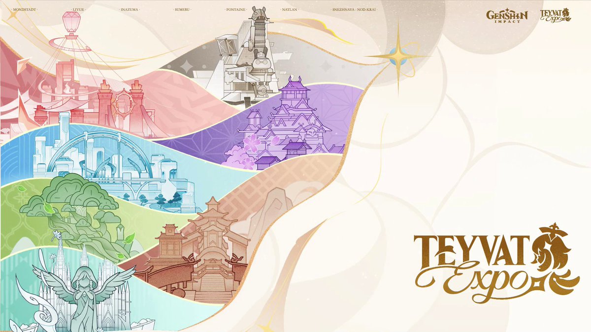 #GenshinImpact #TeyvatExpo #EndlessAdventureInTeyvat As Teyvat's starlight dances upon the banks of the Seine, the sealed archives of the seven nations unveil their secrets to the Travelers... Teyvat Expo, Genshin Impact's Game Art Exhibition, is about to begin! Hundreds of design drafts from early character sketches to monster concepts and landscape blueprints will soon be revealed for the very first time. Stay tuned! Event Duration: September 13–21 Location: Paris, France More Info: