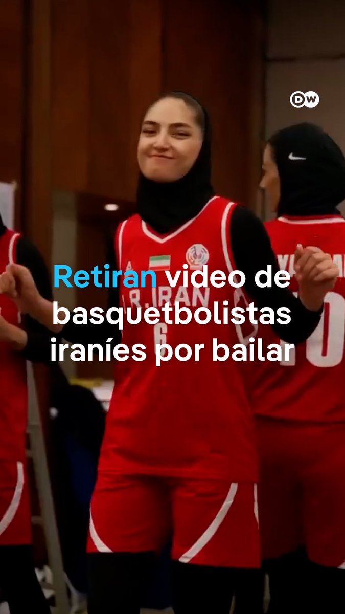#Iran ordena retirar vídeo del equipo de baloncesto nacional femenino porque las jugadoras bailaban Los derechos de las mujeres en Irán son cada vez más restringidos a medida que el país intensifica la vigilancia. Según la ONU, al menos 618 mujeres han sido arrestadas bajo el "Plan Luz" /es