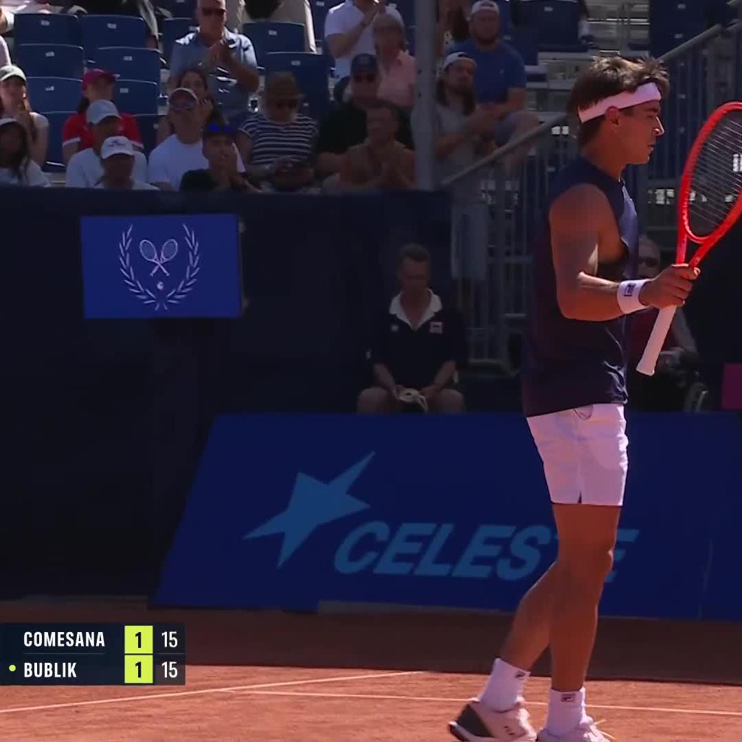 Just pure entertainment from these two 🤩🙌 EFG Swiss Open Gstaad