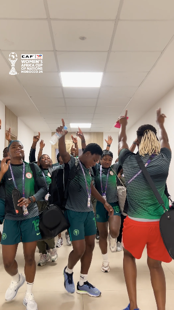 Same hunger. Nigeria ready to fight. 🥶 Quarter-finals mood on ✅ #TotalEnergiesWAFCON2024