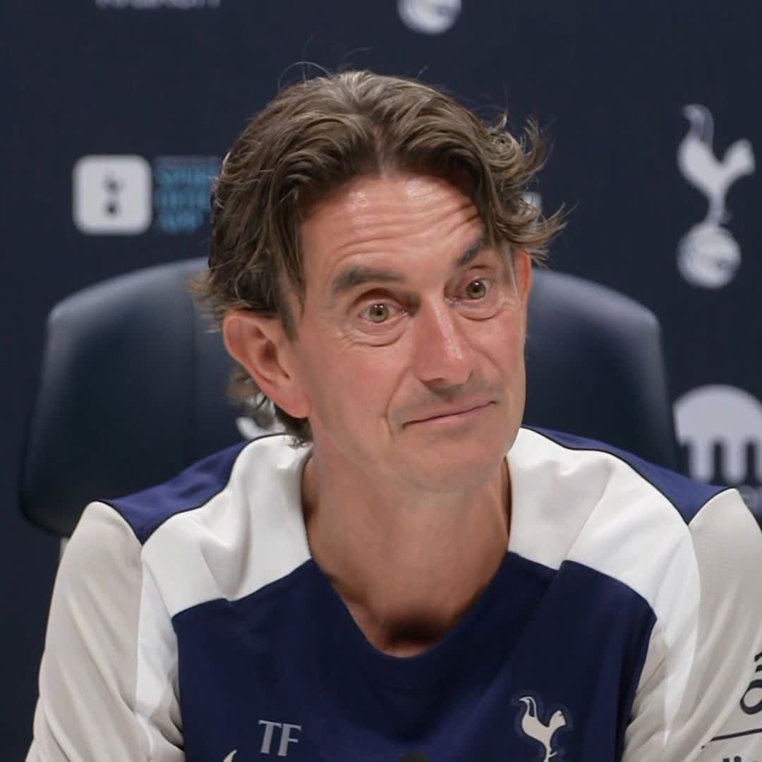 🗣️ "At the time you were at Brentford, Tottenham sacked five managers" Thomas Frank says he likes to challenge himself and every decision he makes is for the long-term ⚪