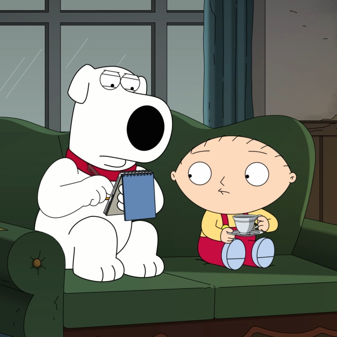 perfect use of the time machine right here 💯 watch the #familyguy season 23 finale now on Hulu.