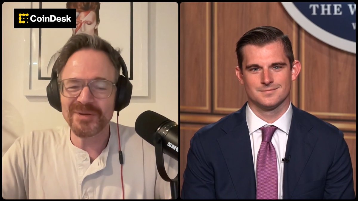 🇺🇸 "Welcome home" -- that's Bo Hines' message to crypto firms that moved overseas from America in the past few years. "The United States is the best place to do business." 🎥 Watch CoinDesk's exclusive with him as the GENIUS Act heads to President Trump's desk.👇