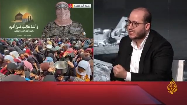 الباحث في الشؤون السياسية والاستراتيجية سعيد زياد في لحظة مؤثرة: لم يكن الشعب الفلسطيني في أمس الحاجة إلى هذه الأمة أكثر من يومهم هذا، وهذا الشعب، الذي لم تُقم فيه مائدة طعام واحدة اليوم في غزة، يقول: جميعكم ستقفون صفا نحاججكم على هذا الظلم والخذلان #حرب_غزة #الأخبار