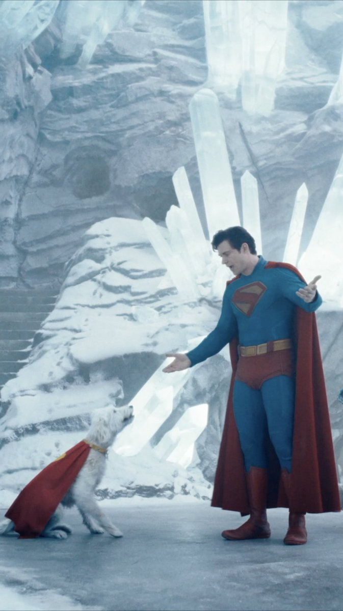 The inspiration behind the chaotic cuteness of Krypto. 💫 #Superman is NOW PLAYING only in theaters. Get tickets today: link in bio.