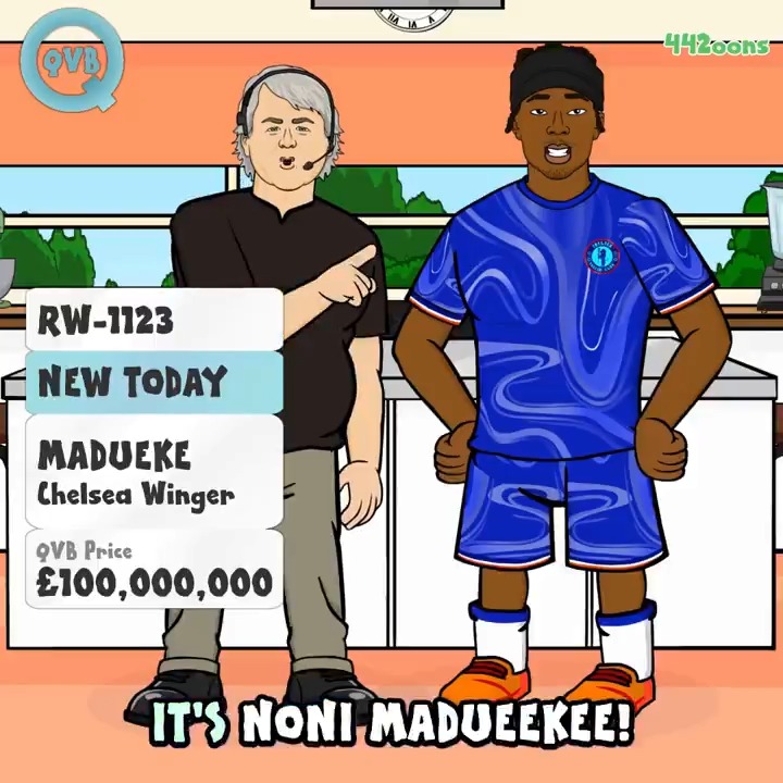 Arsenal buy Madueke on a shopping channel