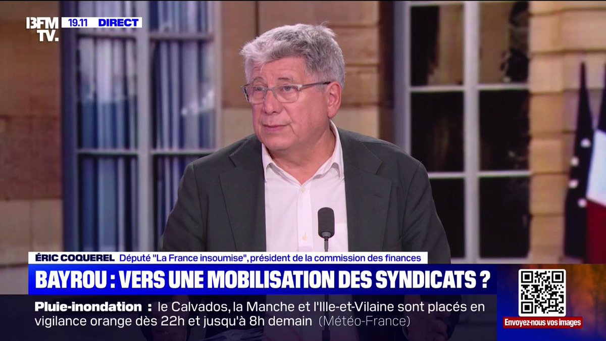 Libération de Georges Ibrahim Abdallah: "La seule raison pour laquelle il était maintenu, c'était la demande des américains", affirme Éric Coquerel (LFI)