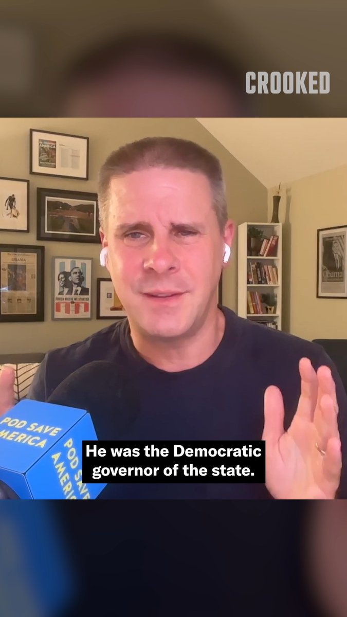 "If you're a democratic official in this party, you support the person who wins the primary." – Jon Favreau on Cuomo's campaign for NYC mayor.