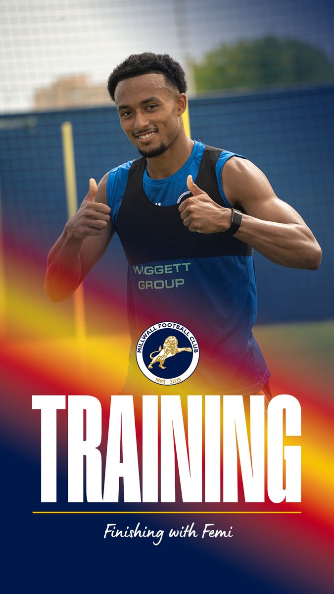 ☄️ Finishing with Femi! 🇪🇸 The Spain content keeps rolling out on Millwall TV+...