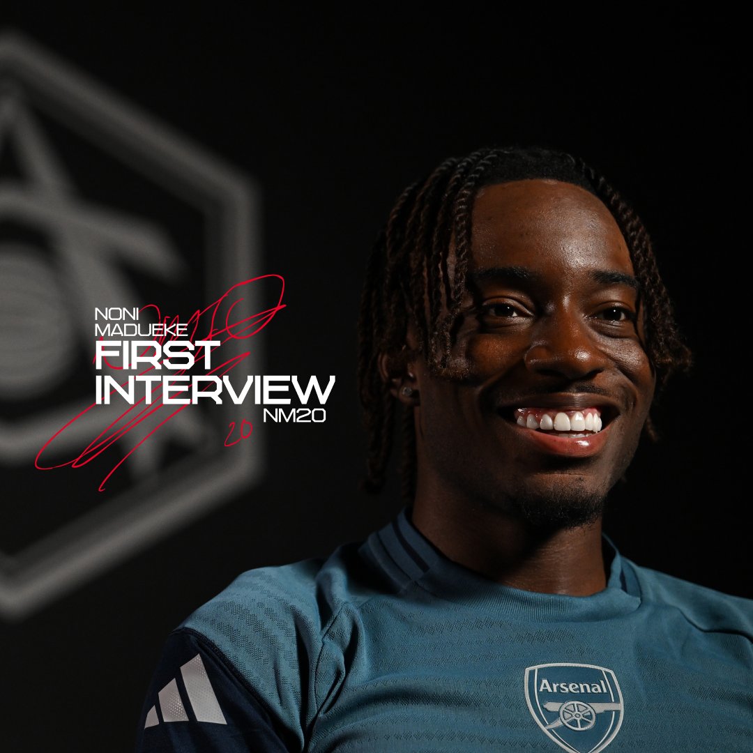 💬 "I think it's going to be a great success and I'm really happy to be here." Watch our exclusive interview with Noni Madueke now 📺