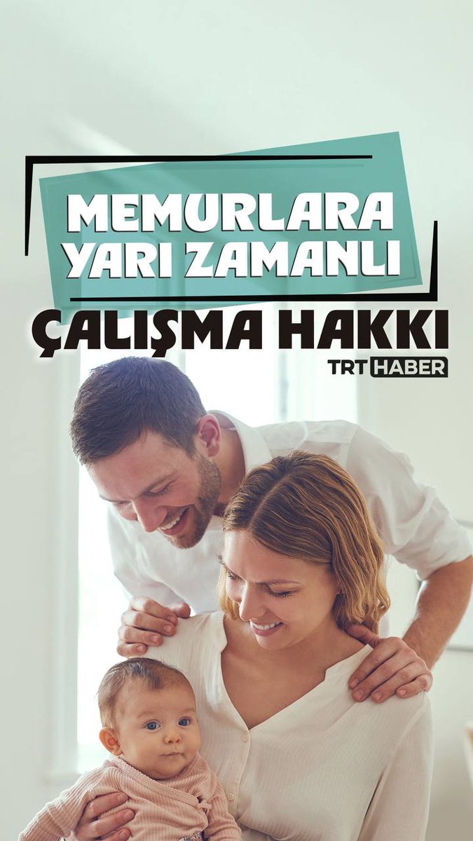 👨🏻💻Memurlar, çocukları ilköğretim çağına gelene kadar yarı zamanlı çalışabilecek. 👇İşte yeni düzenlemenin detayları…