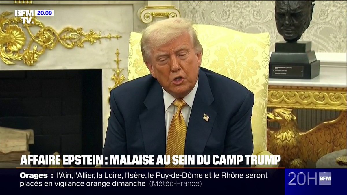 Affaire Epstein: Donald Trump s’embourbe dans le scandale