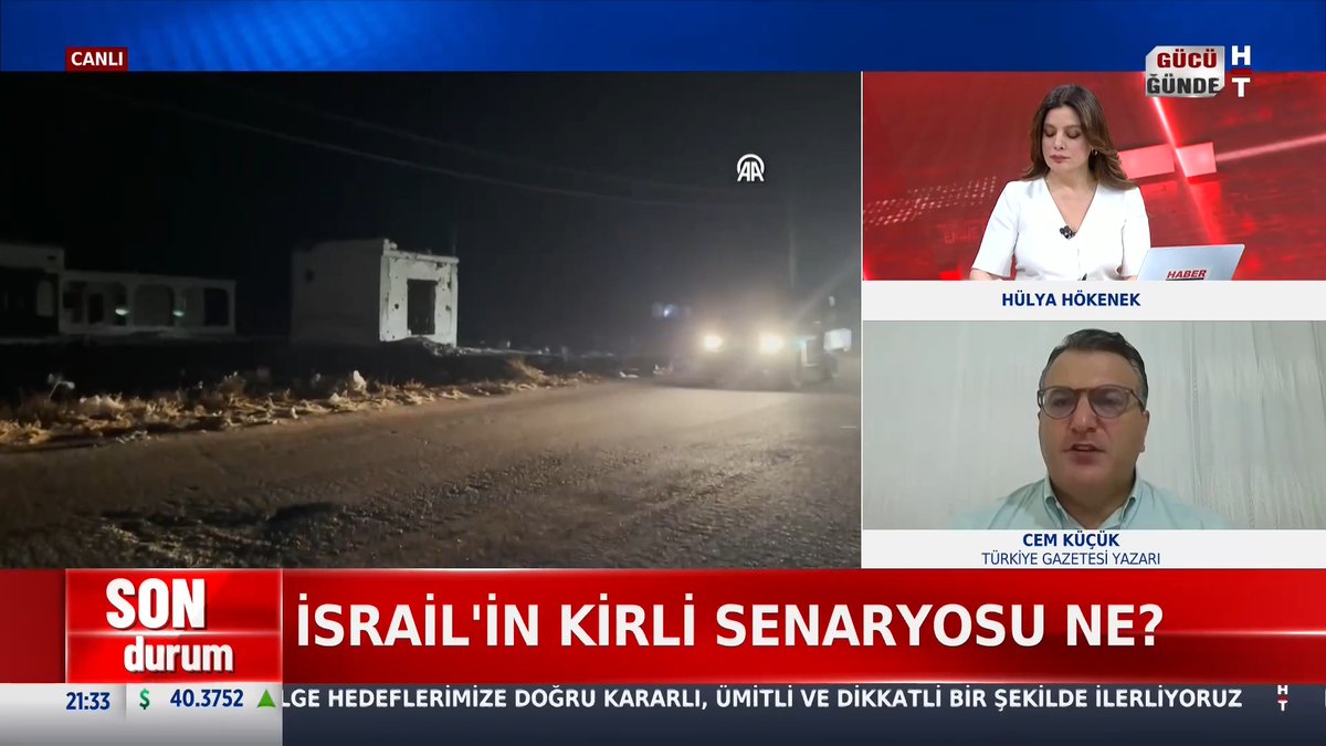 📌İsrail adım adım Suriye'yi nasıl karıştırdı? Türkiye Gazetesi Yazarı Cem Küçük #EnineBoyuna'da değerlendirdi.