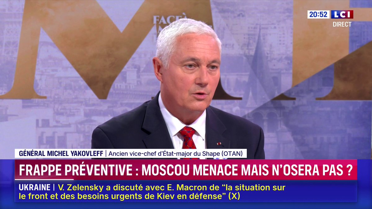 🗣️ "Ce que Poutine veut, c'est la mort de l'OTAN" selon le général Michel Yakovleff ▶️ ✦ Margot Haddad ✦