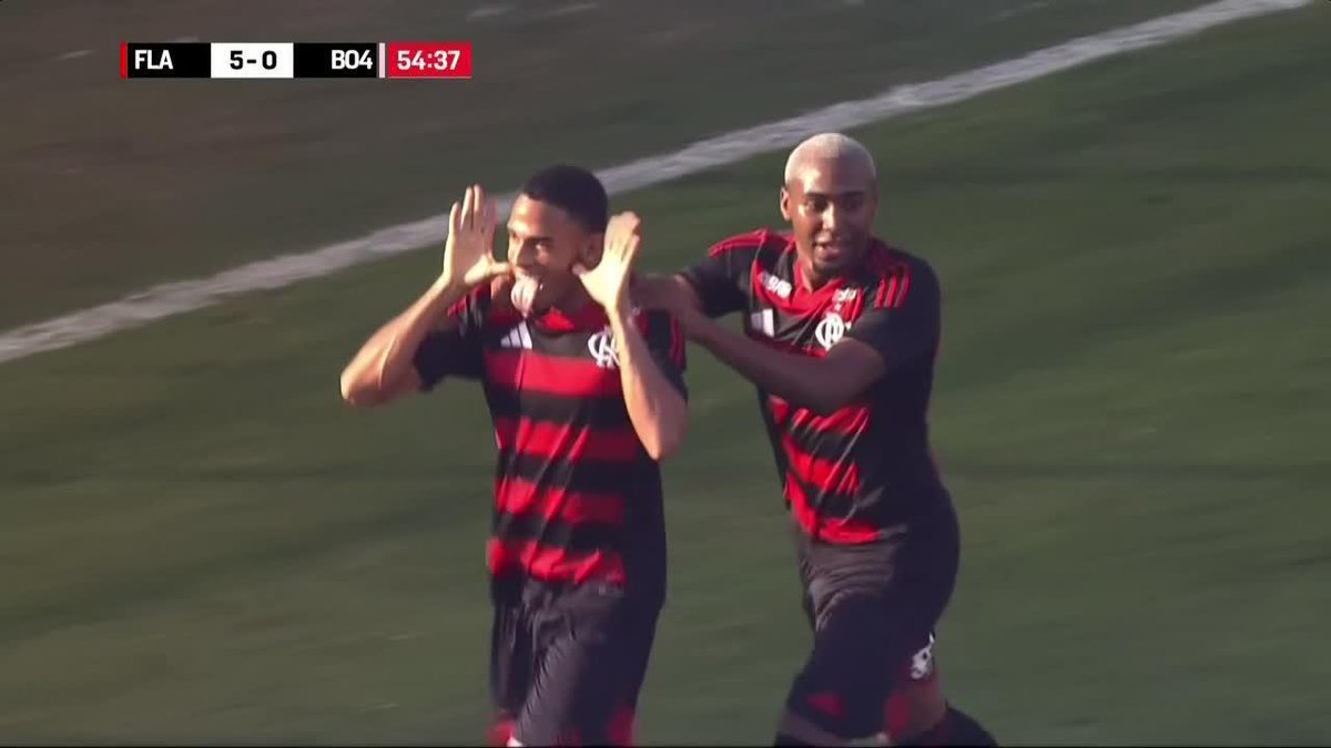 LO QUE HIZO GUSTTAVO PARA EL 5-0 DE FLAMENGO SUB-20 VS BAYER LEVERKUSEN. 🤯🇧🇷