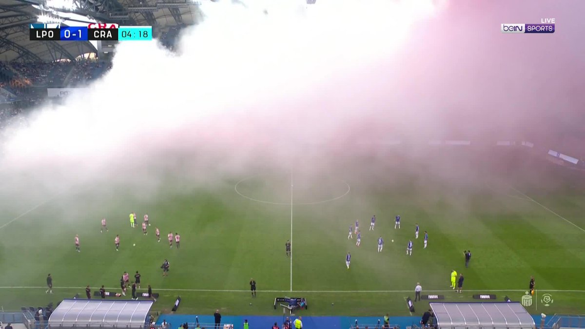 Passion overflows in Poland! Fans live the start of the 🇵🇱 Ekstraklasa with intensity ⚽ 🎉 Don't miss out! Only on #beINSPORTS #Ekstraklasa #FootballPoland #FootballPassion.