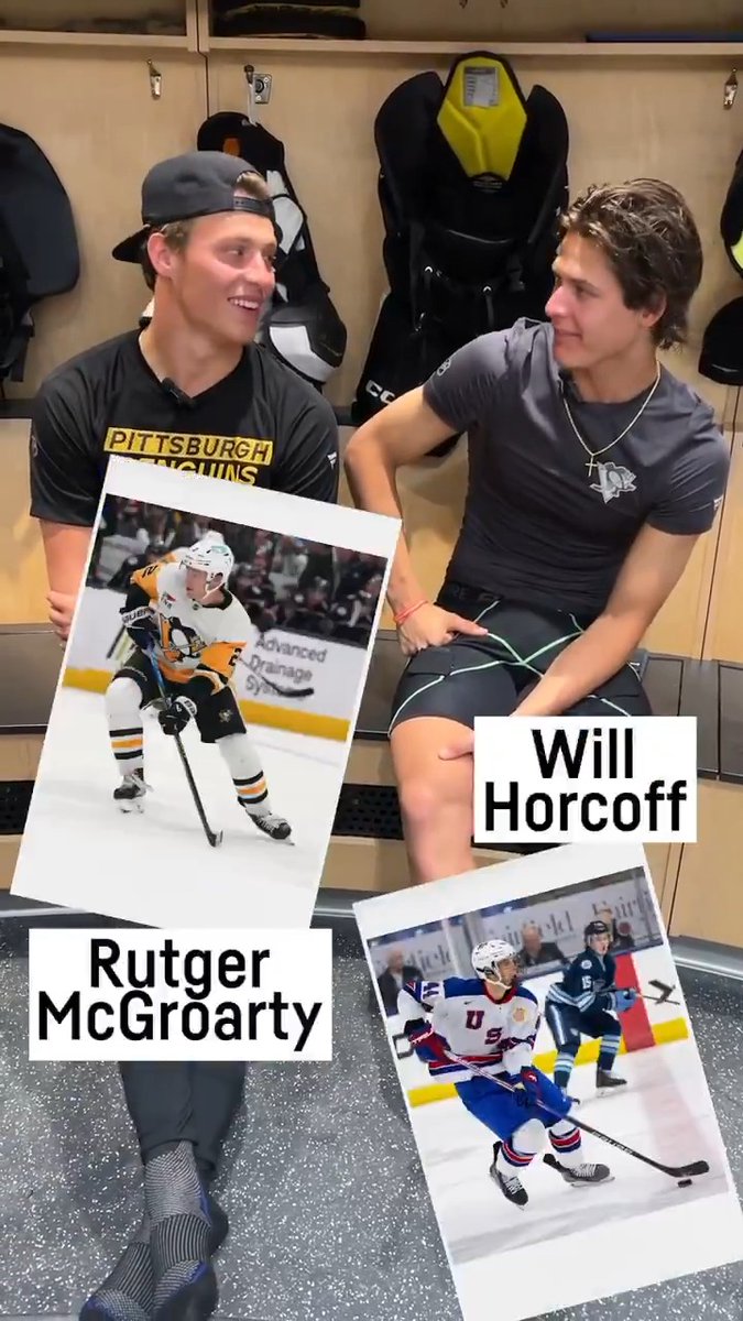 Name a better duo. We’ll wait. #NHLYoungStarsWeek