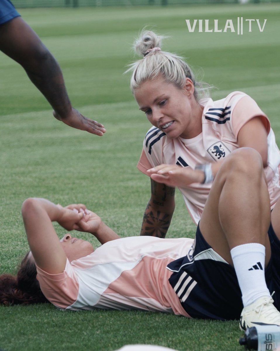 testing our limits 💯 (featuring a false start from Rachel Daly MBE 😂)