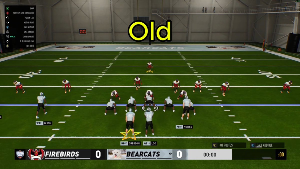 Before: catch the screen, pause, then run. After July’s update: catch and explode upfield. We’re cleaning up idle-to-move transitions to keep gameplay flowing.