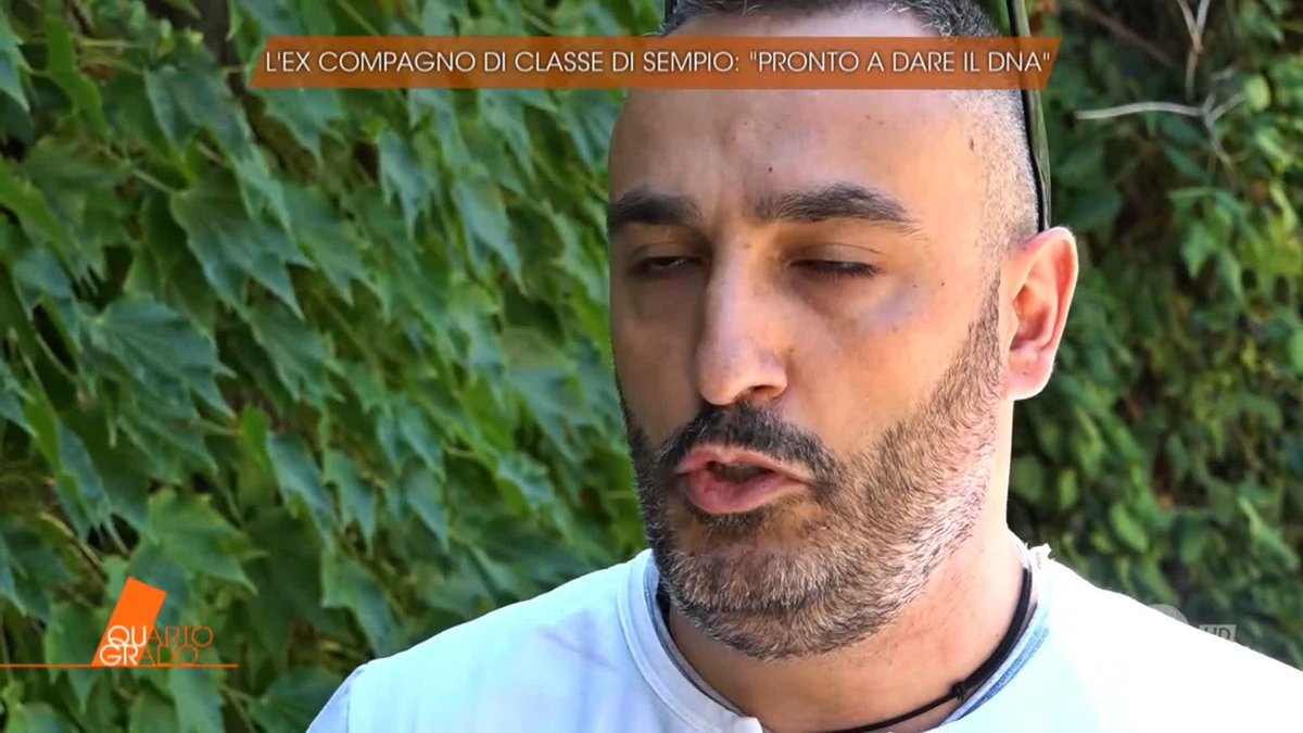 Ai microfoni di #Quartogrado uno degli amici di Andrea Sempio
