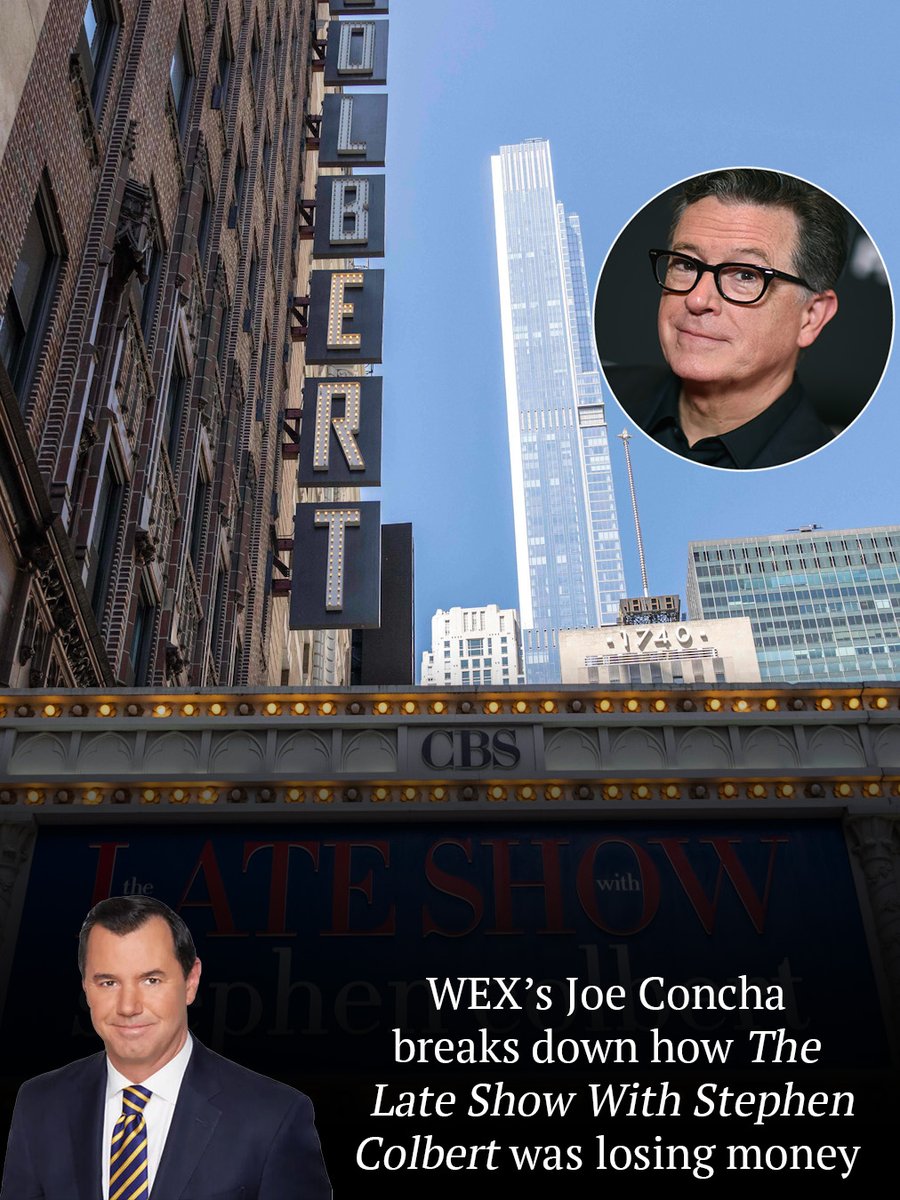 WEX's Joe Concha breaks down how The Late Show With Stephen Colbert was losing money