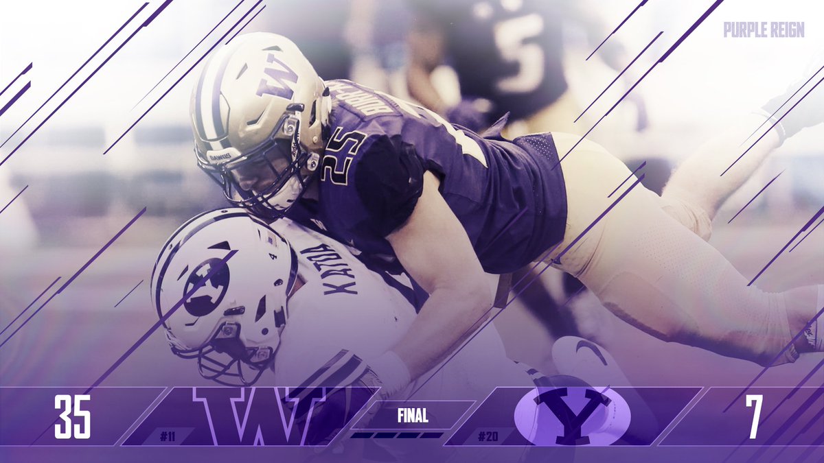 2018 - #11 Washington vs #20 BYU
