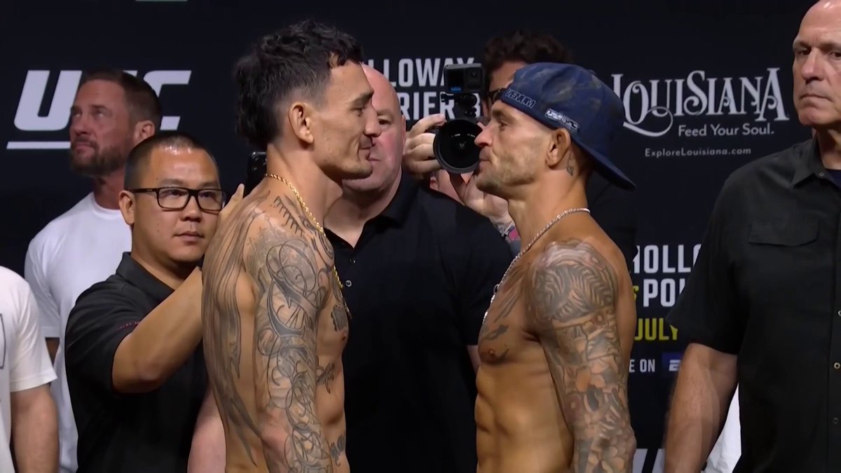 ホロウェイ×ポイエー 公開計量フルバージョン！ #UFC318