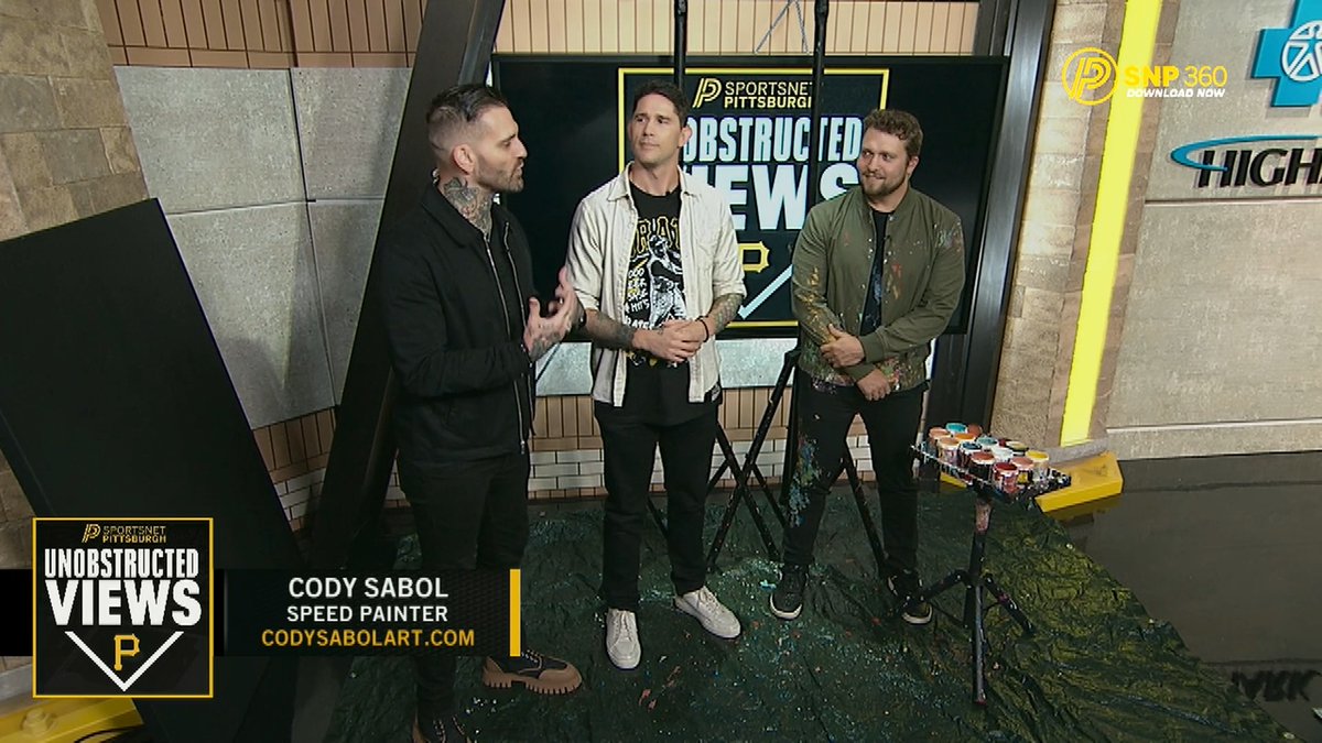 We're gonna get a LIVE Cody Sabol speed paint on #SNPViews tonight ๐ฎ Join us on SNP+ โก๏ธ Corey Graves | Steven Brault
